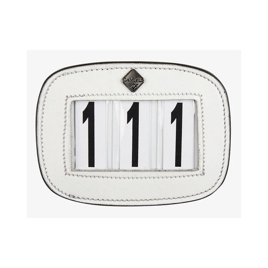 LeMieux nahkainen Numerolappu satulahuopaan