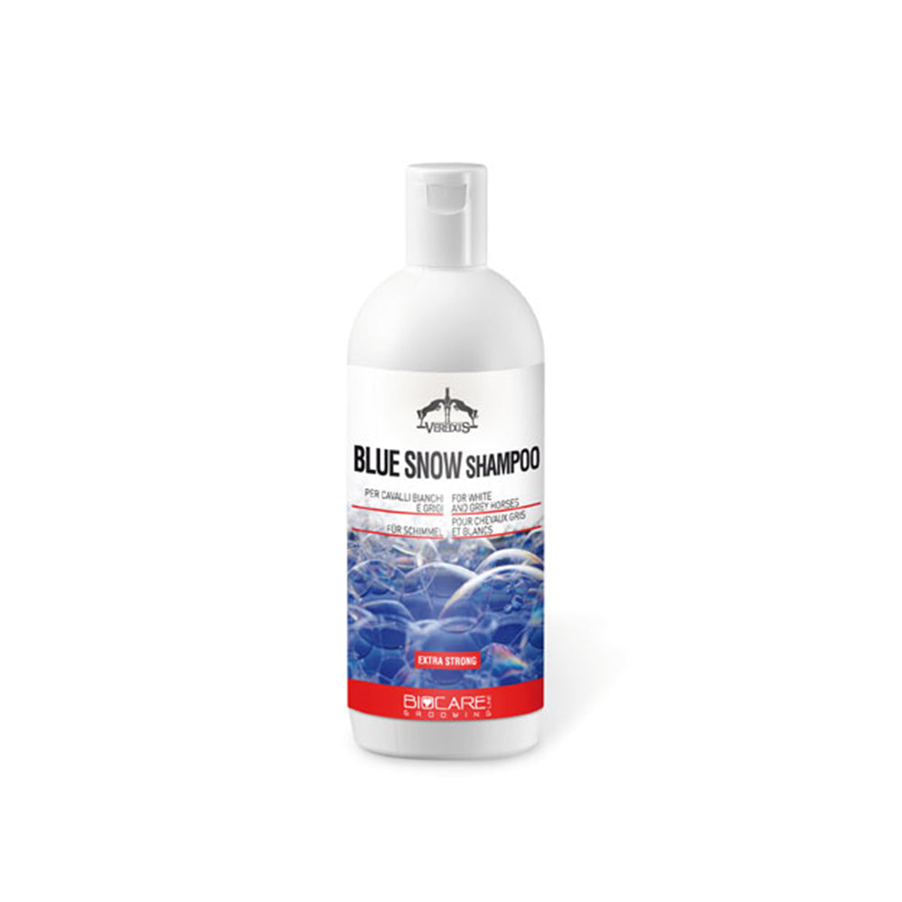 Veredus Blue Snow shampoo kimoshampoo hevoselle